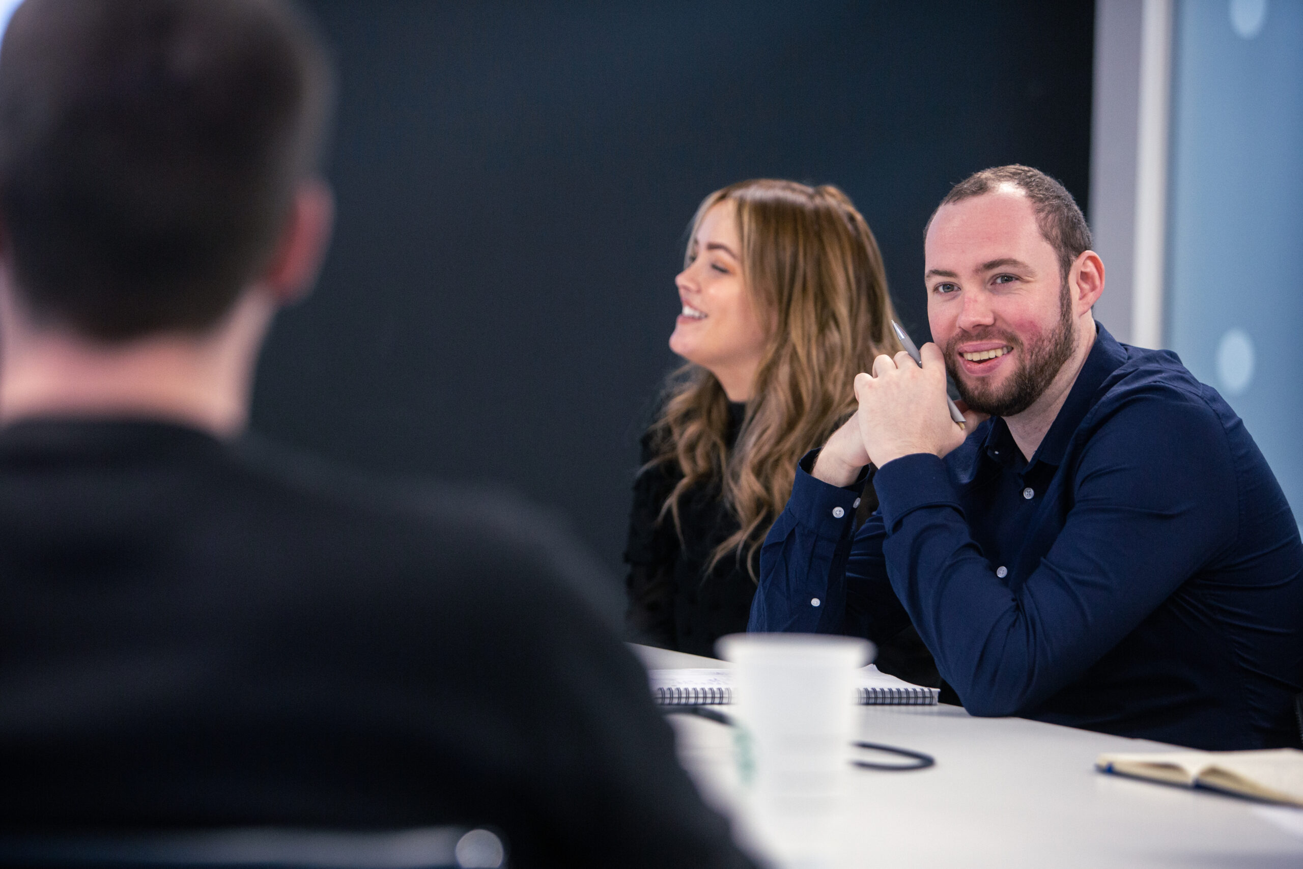 man working for specialist marketing recruitment agency