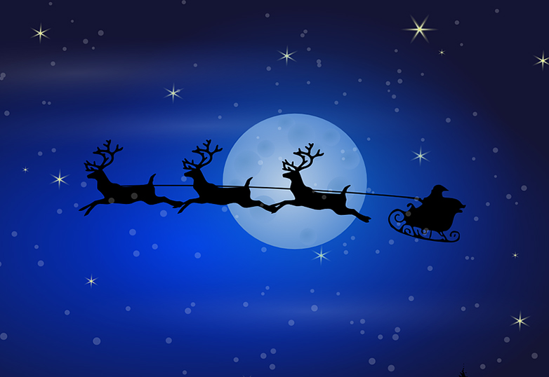 sleighing christmas marketing
